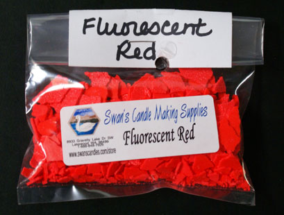 Dyeflakes Fluor. Red 1oz