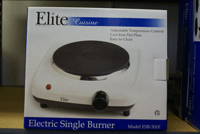 Electric Single Burner